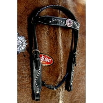 Horse Show Saddle Tack Rodeo Bridle Western Leather Headstall Breast Collar 7865H