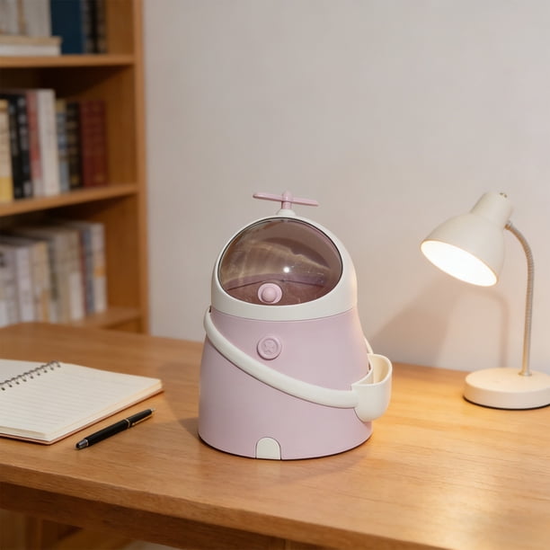 Desktop Trash Can Small Trash Bin For Home Living Room Student Dormitory Bedroom Kitchen Office Desk Creatives Storage Waste Basket