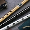 thumbnail image 7 of WEISIPU 6 Hole Flute C/D Key Irish Whistle Ireland Tin Penny Whistle Flute Musical Instruments for Beginners, 7 of 7