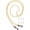 Gold, variant on Glasses Chain, Metal Eyeglasses Strap Stylish Mask Lanyard Chains with Chain Ends for Women Pink -