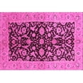 thumbnail image 1 of Ahgly Company Indoor Rectangle Oriental Pink Industrial Area Rugs, 6' x 9', 1 of 4