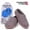 Natural Browm, variant on Unisex Wool Outdoor Slippers Color: Tan, Size: 7W