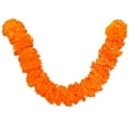 thumbnail image 2 of Marigold Garland for Decoration 5 Feet Long String of Artificial Marigold Flowers, Day of the Dead Halloween Decoration, 2 of 3