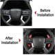 thumbnail image 3 of Paddle Shift Extensions Compatible with Mitsubishi for Outlander for PHEV 4th Generation 2022 2023 Car Steering Wheel Paddle Shift Extension Shifters, 3 of 4