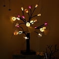 thumbnail image 4 of Decoración De Árbol De Mesa De Halloween De 18 Pulgadas Con Temporizador Alimentado Por Batería Fantasma Calabaza Araña Árbol De Luz Decoraciones De Halloween De Miedo Vogacara HA037491-00, 4 of 6