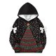 thumbnail image 5 of Sudadera con capucha para niños, moderna, informal, holgada, con estampado de manga larga, gorro con bolsillo de cuerda, sudadera de poliéster para niños., 5 of 5