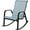 Blue, variant on Grand Patio Outdoor Rocking Chair for Porch, All-Weather Rocker Chair for Patio with Steel Frame Sling Textile Lounge Chair for Patio, Balcony, Garden, Backyard, Black