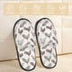 thumbnail image 2 of Fotbe Chickens Pantuflas Peludas para Mujer con Estampado, Zapatillas de Peluche, Zapatos de Invierno para Casa, Uso Interior y Exterior-Large, 2 of 8