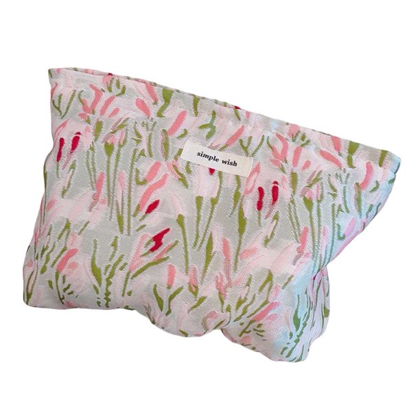 Bolso De Cosméticos Bolsa de cosméticos de moda para mujer Bolsa de lavado floral multifunción para acampar (verde) Tmvgtek Para Estrenar