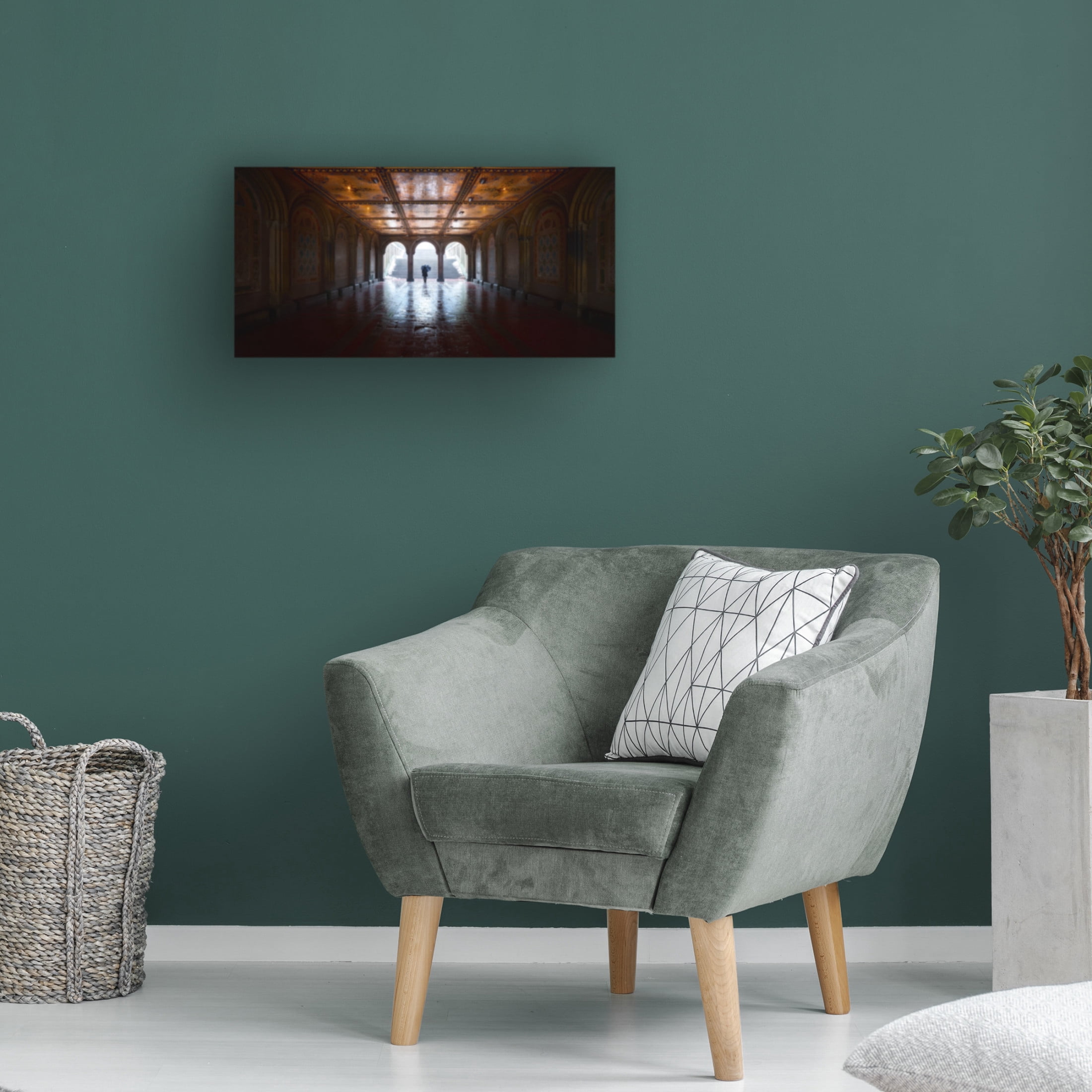 Trademark Fine Art Javier de la The Passageway Canvas Wall Art