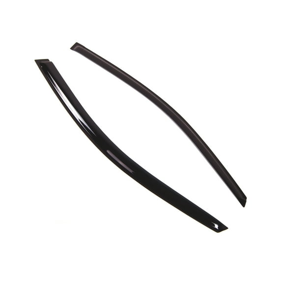 TuningPros Outside Mount Window Visor Deflector Smoke Tinted 2 Pcs Set For 2002-2005 Honda Civic SI
