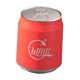 thumbnail image 3 of Cubo de basura con forma de lata de cola, pequeño, redondo, ahorrador de espacio, organizador de papel, cubo de basura Rojo con rueda, 3 of 9