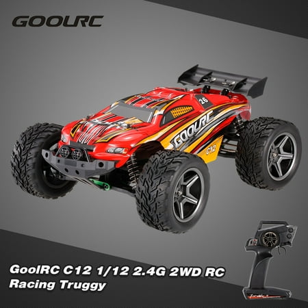 GoolRC C12 2.4GHz 2WD 1/12 35km/h Brushed Electric Monster Truck Racing Truggy Off-Road Buggy RC Car
