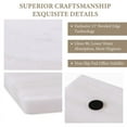 thumbnail image 4 of Koville Luxury Marble Granite Cutting Board for Kitchen,Rectangle, 16*12in, Namib Bianco, 4 of 7