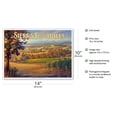 thumbnail image 2 of Sierra Foothills Wineries - Helwig Estate Winery - California Vineyards Wine Country Art by Kerne Erickson - Master Art Print 10in x 14in, 2 of 4