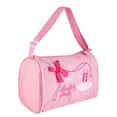 thumbnail image 1 of Bolso de natación para ballet y danza para niñas y niños, mochila, bolso de mano bordado (rosa), 1 of 9