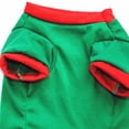 thumbnail image 6 of YUEHAO Christmas Sweaters for Dogs,  Pet Supplies New Pattern Tricolor Christmas Dog Clothing Cotton Greent Shirt Puppy Green, 6 of 6