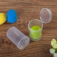 thumbnail image 3 of UDIYO Round Plastic Box Case Gourd Shape Powder Puff Sponge Storage Empty Container, 3 of 7