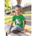 thumbnail image 2 of Colorful Dabbing Unicorn T-Shirt Juniors -Image by Shutterstock,  Small, 2 of 4