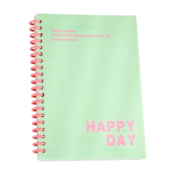 TACILIP Teacher Supplies, Student A5 Loose-leaf Notebook Stylish Notebook With Polypropylene Cover 60-Sheet Thickened Lined Loose-Leaf Notebook, Teacher Gifts, 1PC
