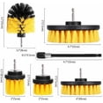 thumbnail image 5 of Kit de accesorios para cepillo de taladro, limpiador eléctrico de alcance extendido para superficies de baño, limpiador de azulejos y lechada, cerdas multiusos (7 piezas), 5 of 5