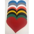 thumbnail image 3 of 10 pack SILVER Heart-shaped Corrugated Plastic signs  17 1/2" high by 23 7/8" wide, 3 of 4