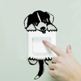 thumbnail image 3 of Cute Cartoon Animal Wall Switch Sticker Kitchen Decoration Light Decals Room Home Decor, 3 of 5