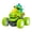Green, variant on Esaierr Children Plastic Toy Car, Inertia Off-Road Vehicle, Can Launch Shells, Dinosaur Car, Battle Boy Toy