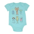 thumbnail image 5 of Star Wars R2-D2 Chewbacca Princess Leia Infant Baby Girls 5 Pack Bodysuits Newborn to Infant, 5 of 5