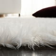 thumbnail image 4 of Safavieh Faux Sheep Skin Jadyn Animal Area Rug, Ivory, 8' x 10', 4 of 11