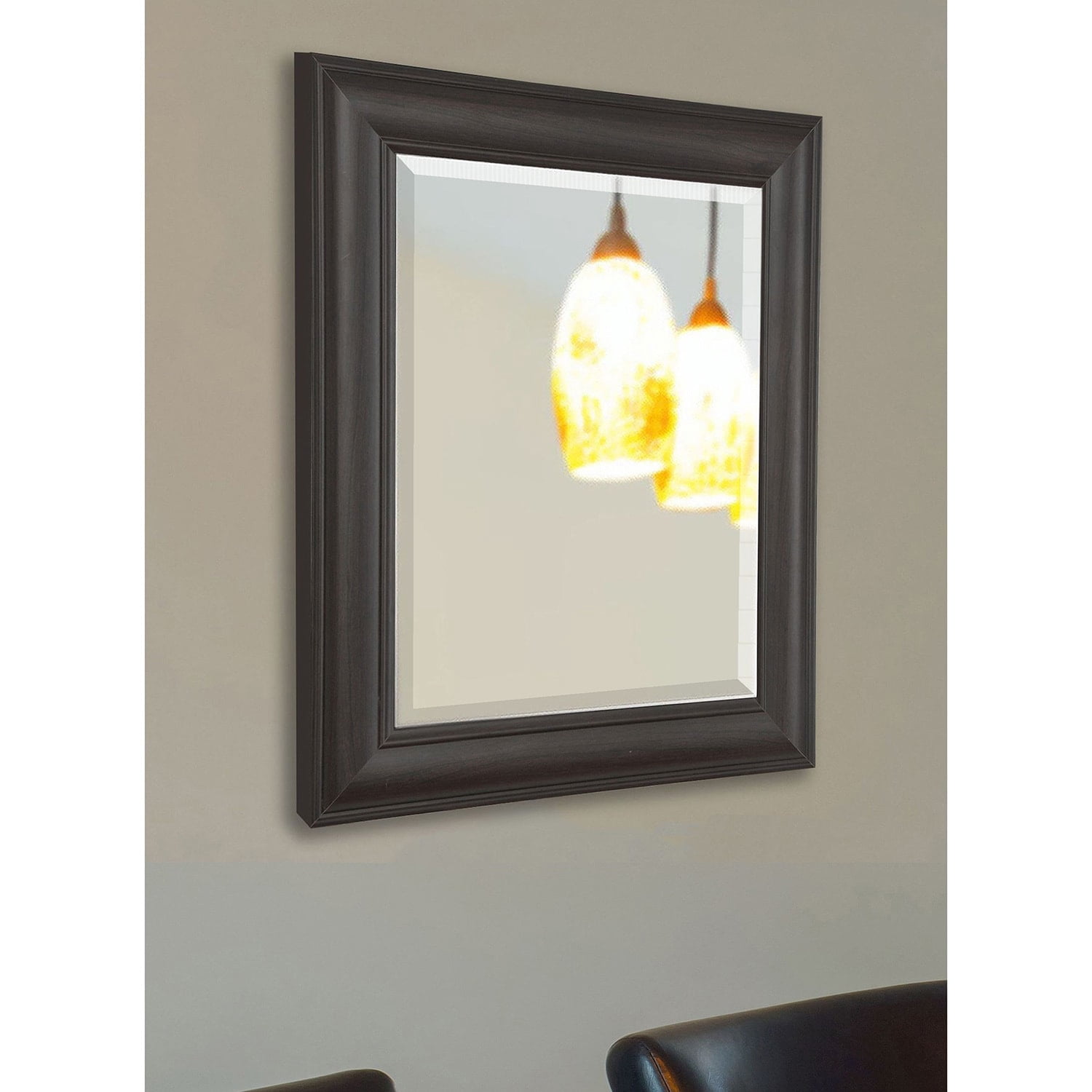 Rayne Mirrors Brazilian Walnut Wall Mirror - Walmart.com