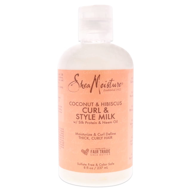 SheaMoisture Shea Moisture Leche de coco e hibisco para rizar y peinar 8 oz