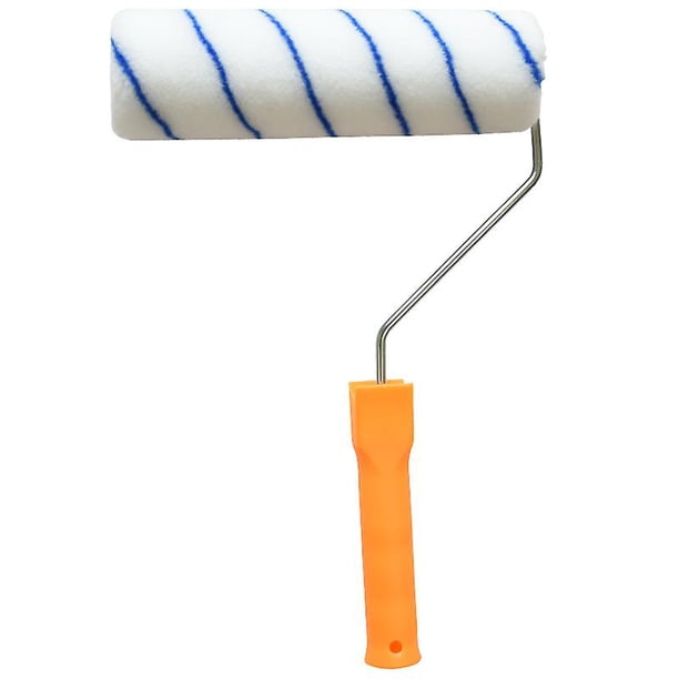 Rodillos de pintura, rodillo de pintura de 23 cm, mini cepillo de rodillo de pintura con empuñaduras de goma Adecuado para decoración de arquitectura de pared de sala familiar y suministros de pintura