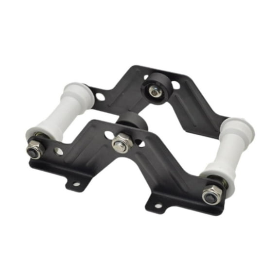 lacooooppia Rowing Machine Parts Rowing Machine Seat Base with Rowing Machine Bearing Wheel Home Gym Equipment Accessories