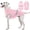 Pink, variant on Kuoser Dog Fleece Vest, Warm and Reflective Pullover Sweater, Soft Stretchy Puppy Coat Jacket, Pink, XS