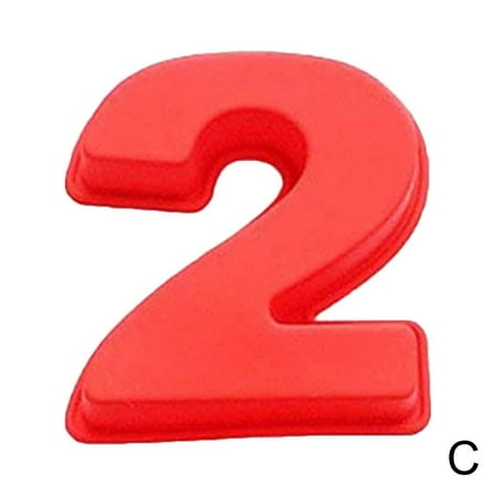 

Number Shaped Silicone Cake Dessert Mould Kitchen Pastry DIY Molds Baking Y6O8