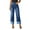 AC06-Dark Blue, variant on ADSSDQ Wide Leg Jeans for Women Trendy High Waisted Flare Jeans Stretchy Straight Leg Cuffed Ankle Denim Pants with Pockets Dark Blue L