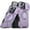 Purple, variant on Luxury Heavy Duty Rugged Armor Magnetic Bracket Case For iPhone 16 15 14 13 12 11 Pro Max Plus Slide Camera Protection PC Cover