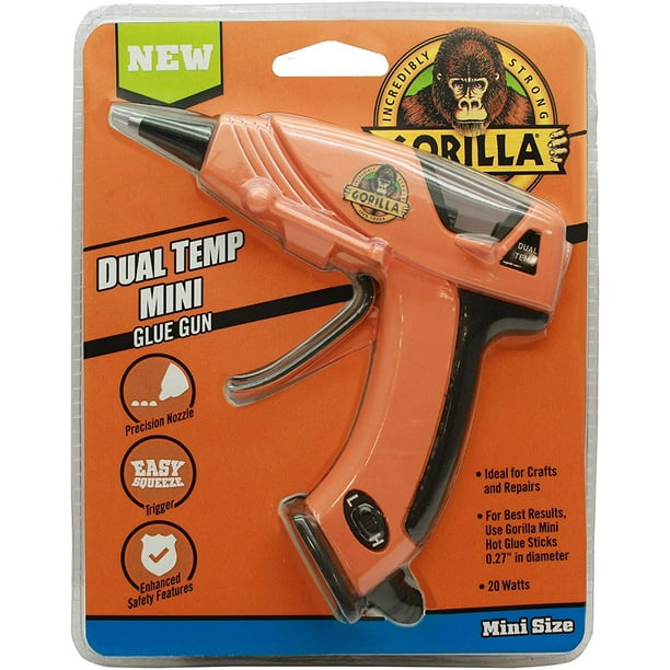 Gorilla 8401508 Mini Dual Temp, Glue Gun