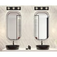 thumbnail image 5 of Westinghouse 3 Light Wall Fixture Matte Black Finish, 5 of 5