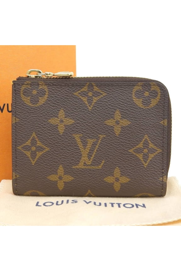 Pre-Owned Louis Vuitton Monogram Portefeuille Noah Compact M83664 L-Shaped Wallet (Good)