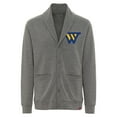 thumbnail image 2 of Unisex Sportiqe Heather Gray Golden State Warriors Henshaw Long Sleeve Full-Button Cardigan Sweater, 2 of 3