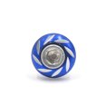 thumbnail image 4 of Unique Bargains 12 Pcs 6mm Thread Dia Blue Carved Style Motorcycle License Plate Bolts Screws, 4 of 4