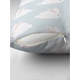 thumbnail image 4 of Ryan; Bunny Rabbit Illustration Throw Pillow Cover 45x45cm – Soft Animal Cushion for Nursery & Spring Decor, 4 of 7