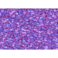 thumbnail image 1 of Ahgly Company Tapis Rectangulaire Lavable en Machine Intérieur Transitionnel Mimosa Violet, 4 Pieds x 6 Pieds, 1 of 7