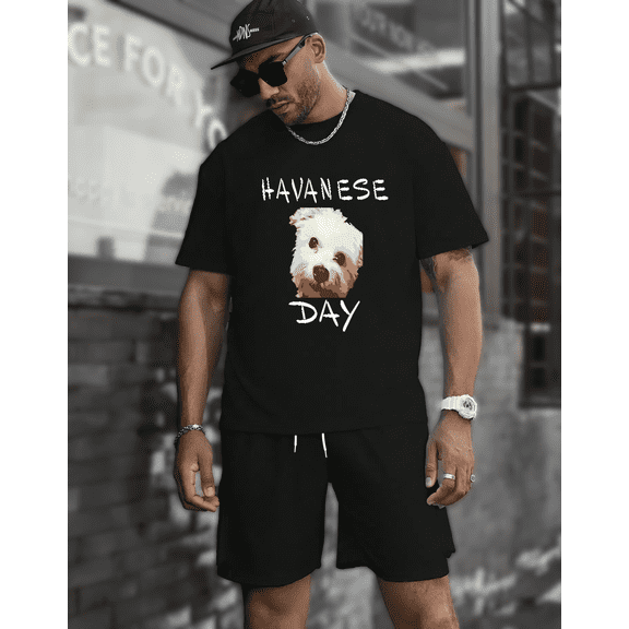 A Havanese Day A Funny Dog Lover And Pet Owner Breed Themed Unisex T-shirt, for men & women, up to size 5XL