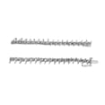 thumbnail image 2 of .925 Sterling Silver 1/4 cttw Miracle Set Diamond S Curve Link Bracelet (I-J Color, I3 Clarity) -7", 2 of 8