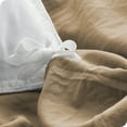 thumbnail image 6 of Bare Home Sandwash Microfiber Duvet Cover & Sham Set, OverSize Queen, Pebble Beach, 3-Piece, 6 of 7