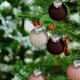 thumbnail image 3 of KCEHTA Christmas Ball Ornaments, 12pcs Velvet Christmas Balls for Christmas Tree Decorations, Flocked Christmas Ornaments, Flocked Christmas Tree Ball Ornaments for Xmas Home Party Decor, 3 of 6
