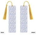 thumbnail image 2 of Kdxio Rabbit And Floral Print Metal Tassel Bookmarks,Perfect Gift for Art Lovers and Bookworms Metal Bookmarks for Women, 2 of 8